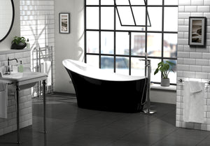 Charlotte Edwards Luxurious Double skinned Acrylic Slipper Baths